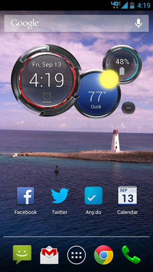 Droid Maxx by Motorola Command Center